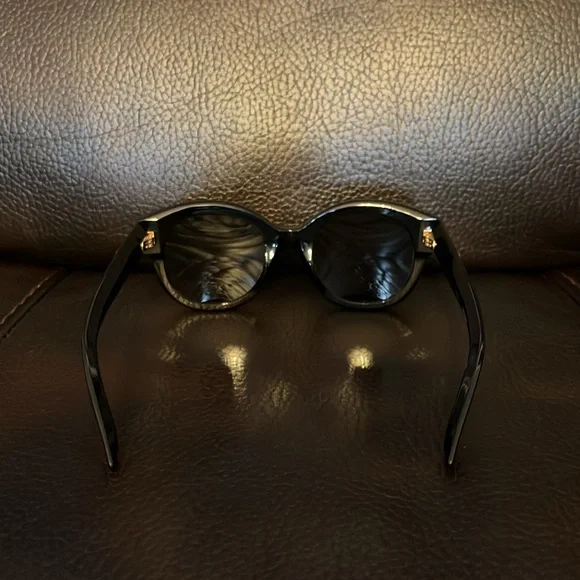Gucci GG crystal urban star logo monogram rectangle Polarized sunglasses NEW